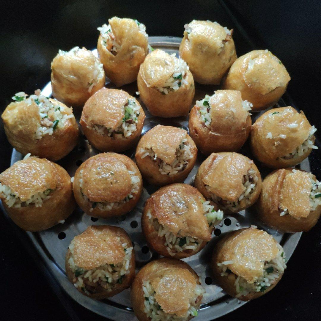 玲儿子做的酿豆腐包(柳州特色美食)