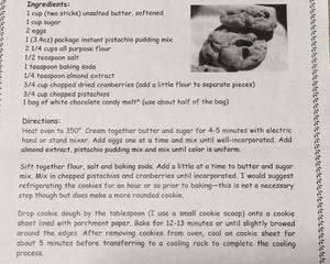 超好吃的开心果蔓越莓饼干的做法 步骤6