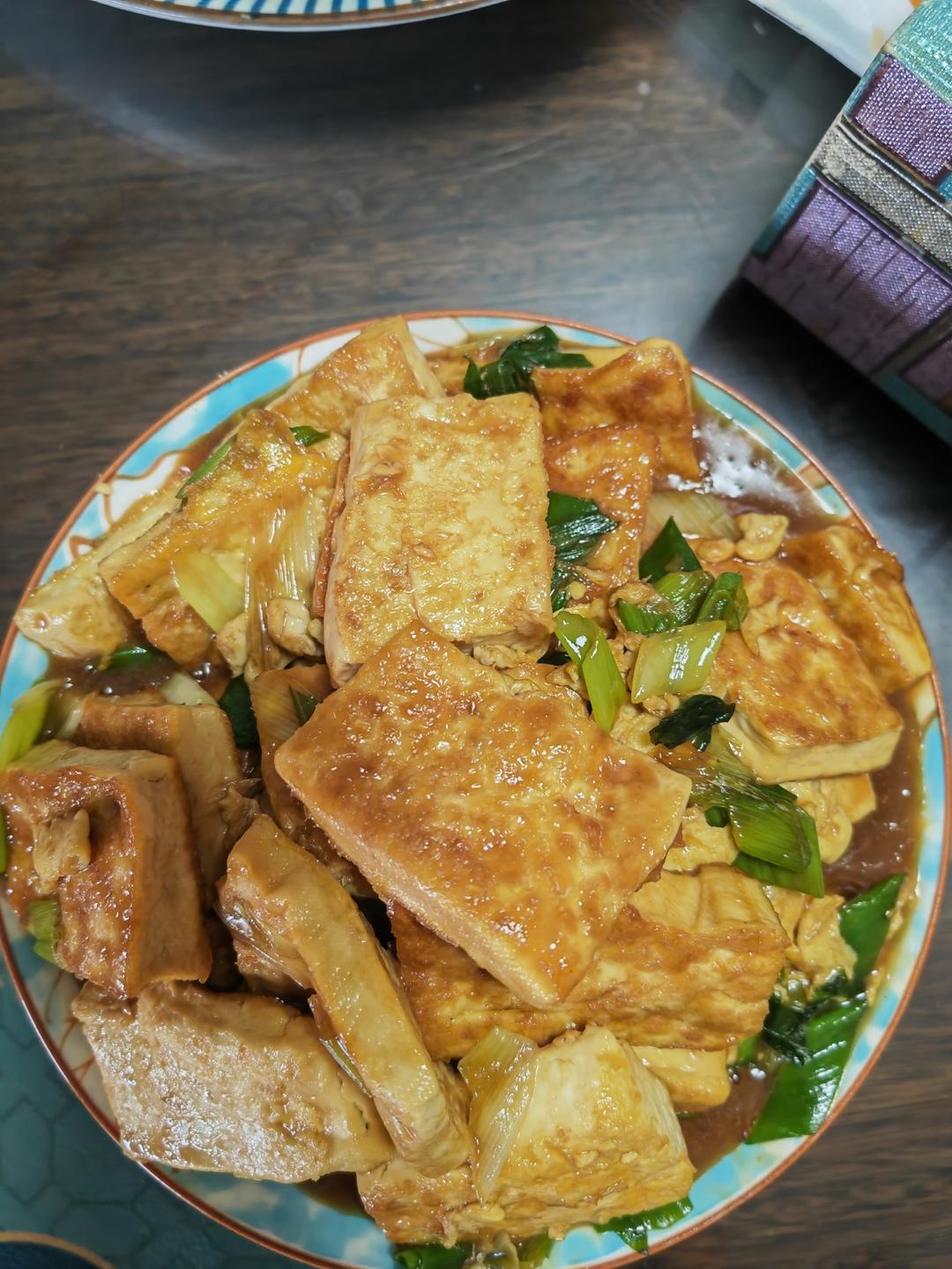 大葱烧豆腐