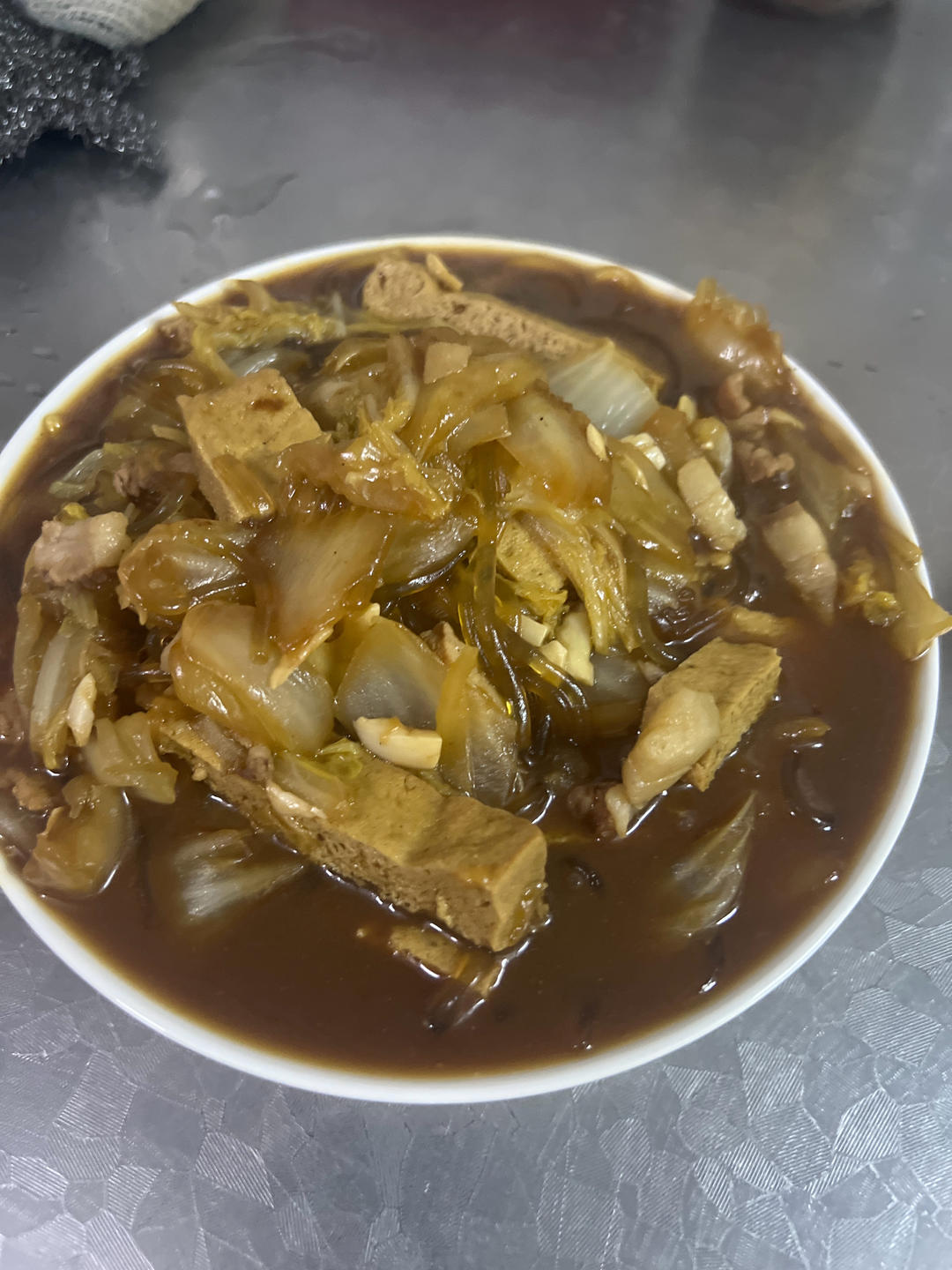 猪肉白菜炖粉条