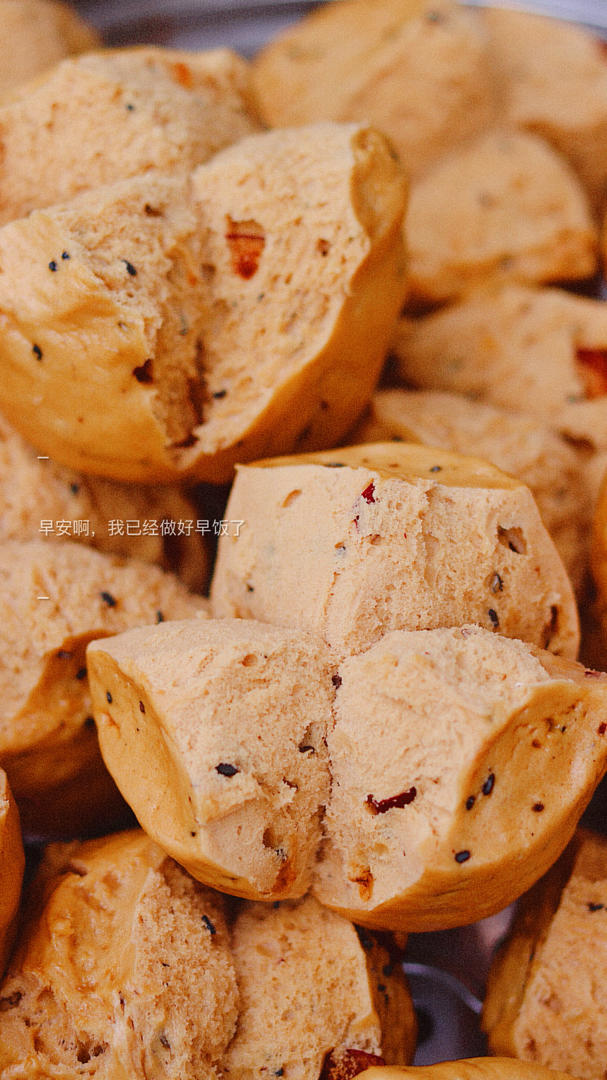 【红糖开花馒头】一招做出开花馒头，好吃又好玩！