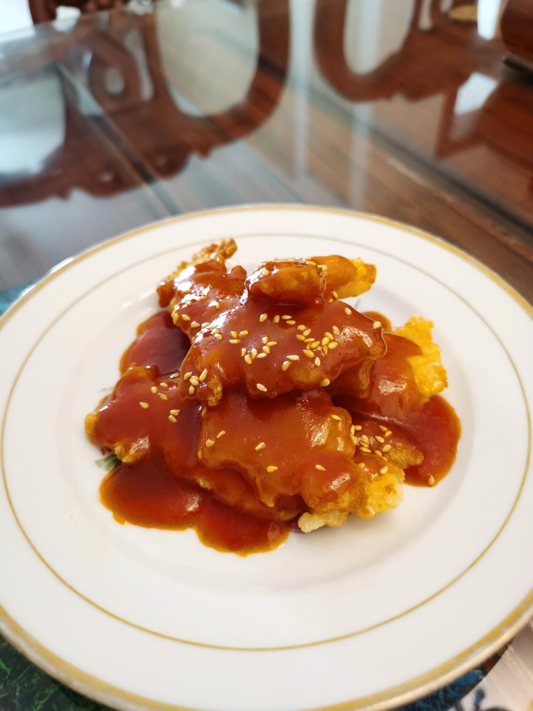 茄汁鱼片