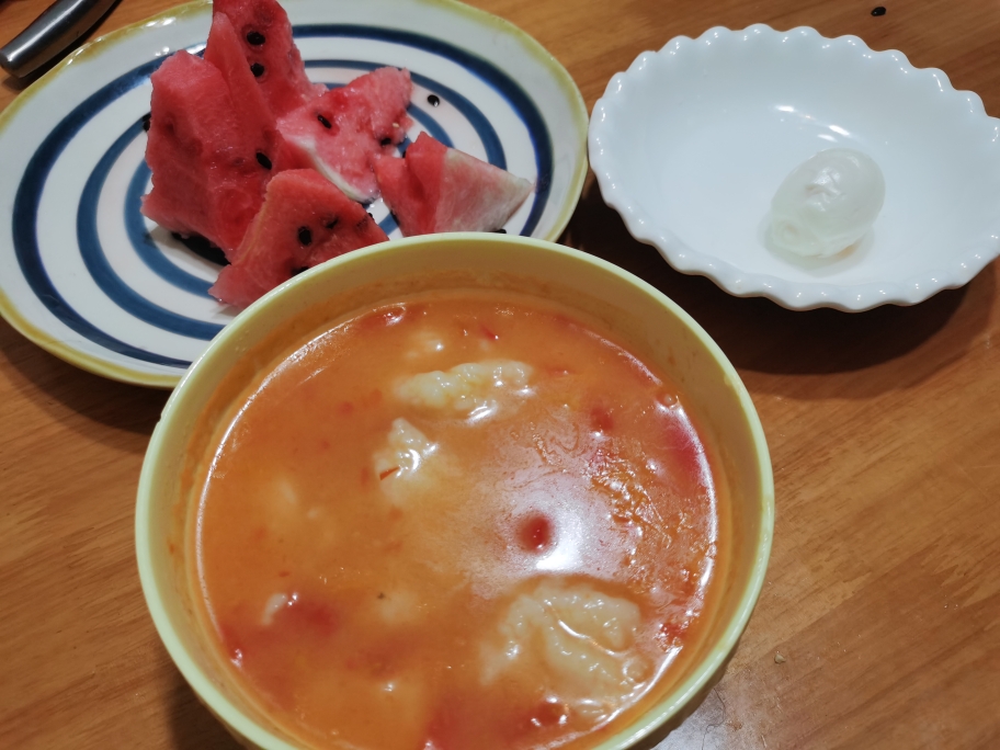 老少皆宜的番茄疙瘩汤的做法
