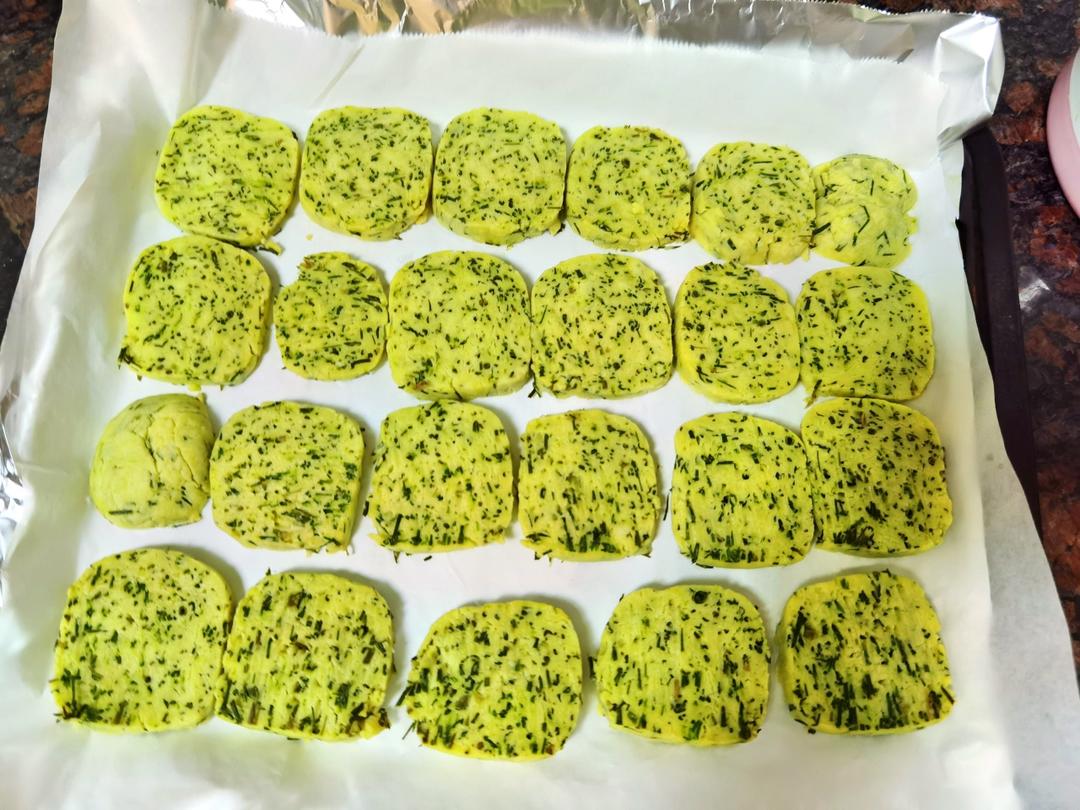 葱香曲奇系列之一 葱香曲奇