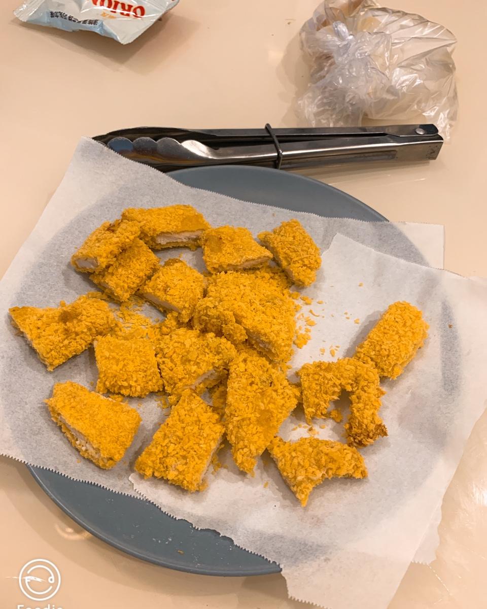 不放一滴油香脆烤鸡柳佐秘制酱