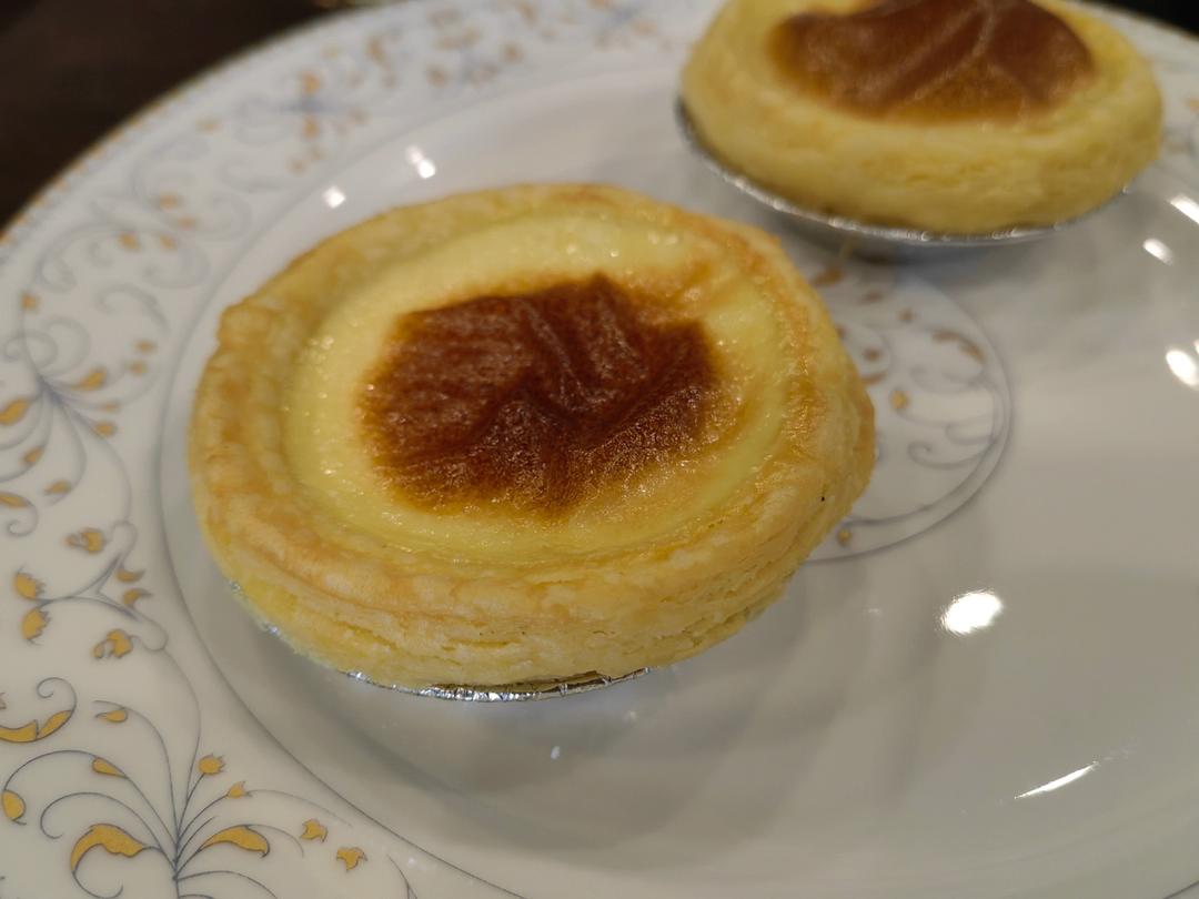 只用淡奶油和全蛋的蛋挞液