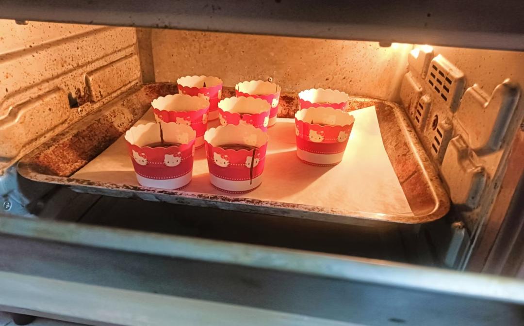 巨简单❗️超快速❗️巧克力玛芬蛋糕❗️好吃哭了