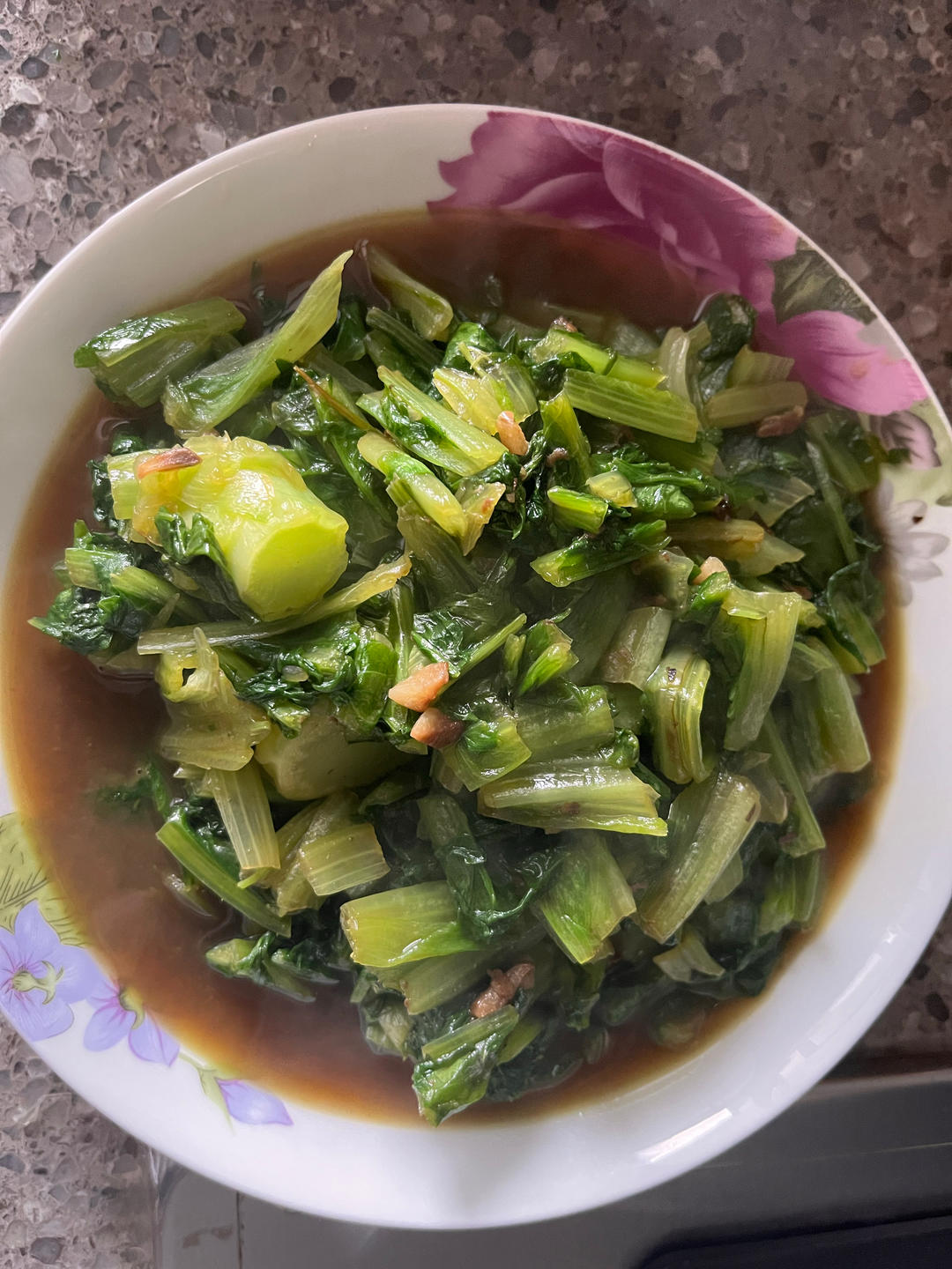 蒜蓉油麦菜（蚝油）
