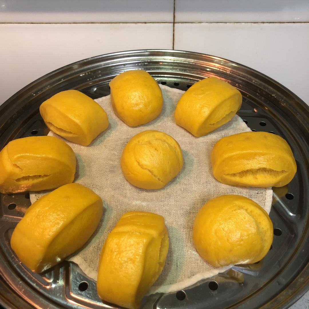 简易南瓜馒头做法
