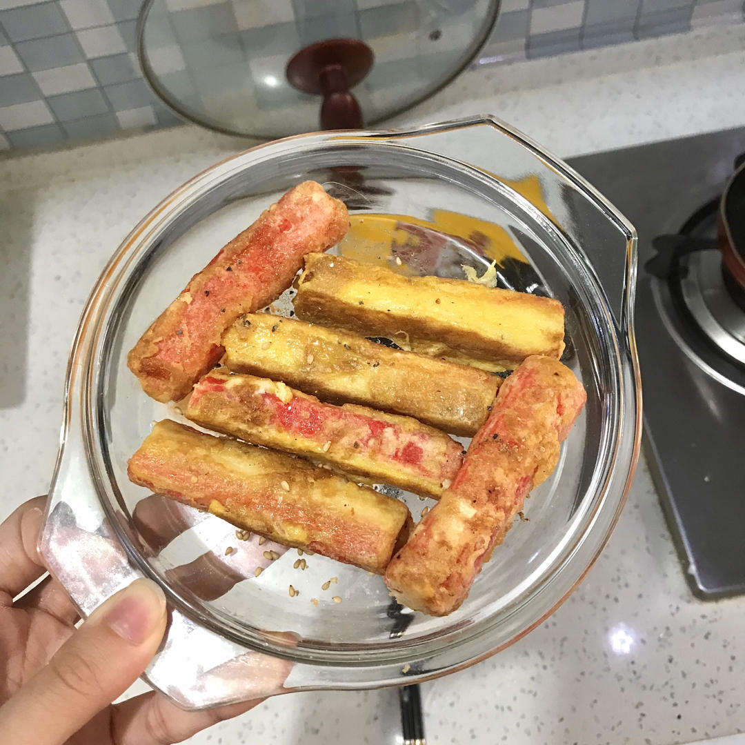 低脂美味，神仙小零食蛋与蟹柳