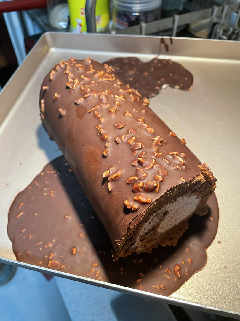 宋小绿green做的巧克力梦龙卷