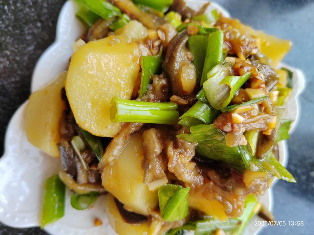 土豆拌茄子