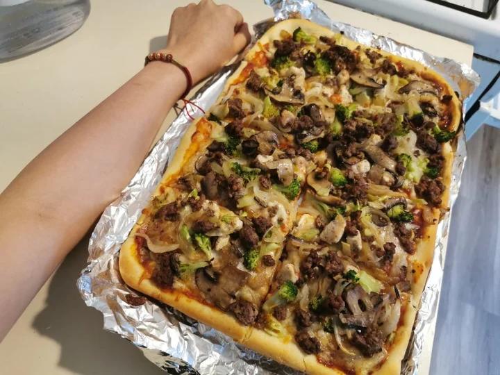 中筋面粉版🍕披萨🍕