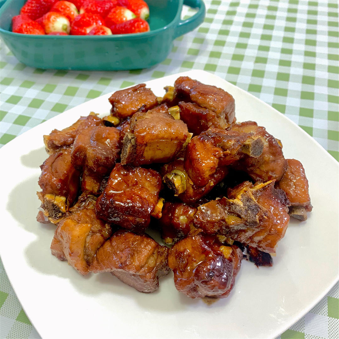 糖醋排骨/糖醋小排（不放油）（12345口诀做出正宗上海本帮）