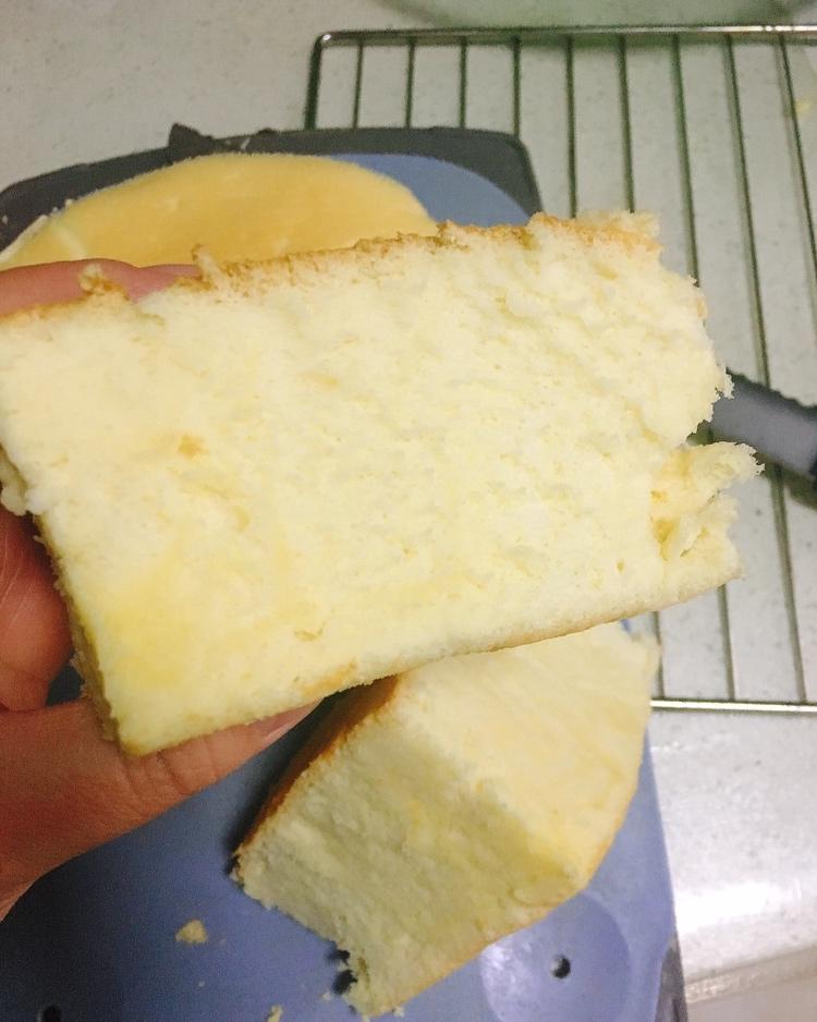 心心念念的古早味蛋糕（八寸）