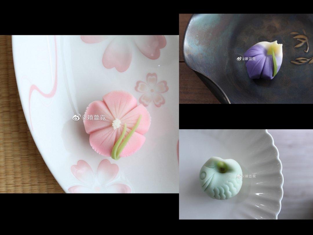 练切菓子｜紫娇花详细做法
