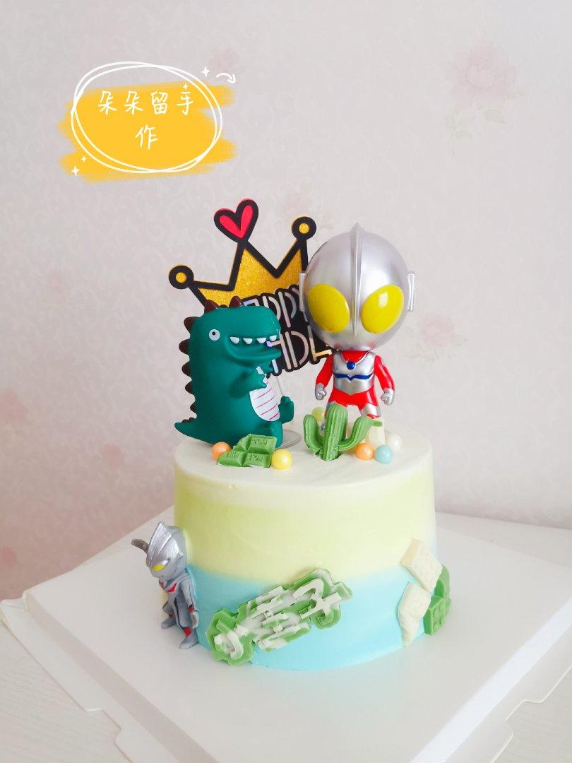 奥特曼生日蛋糕