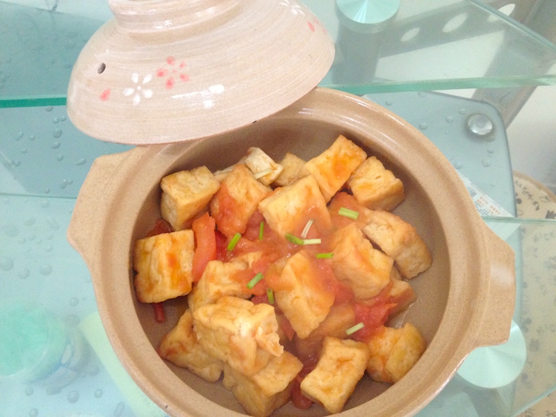 茄汁豆腐煲