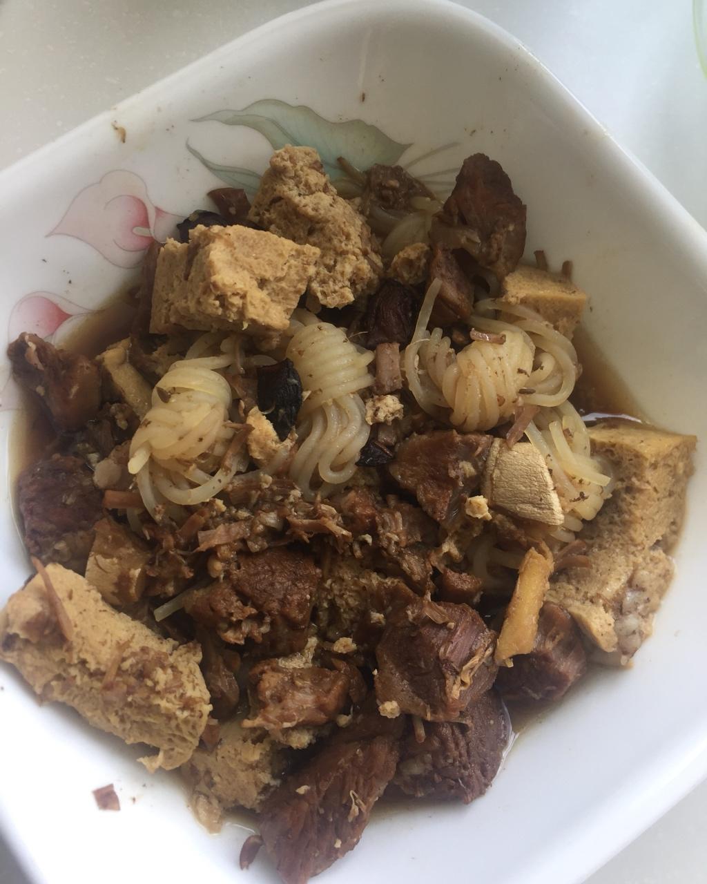 红焖羊腿肉