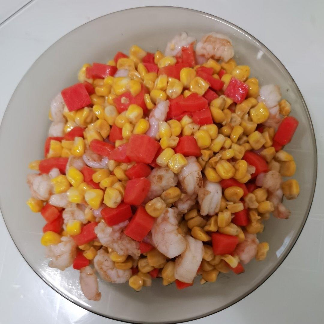 简单营养的玉米🌽虾仁🍤