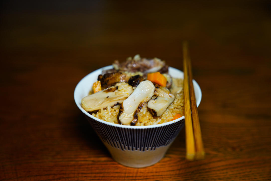 【电饭煲松茸焖饭】