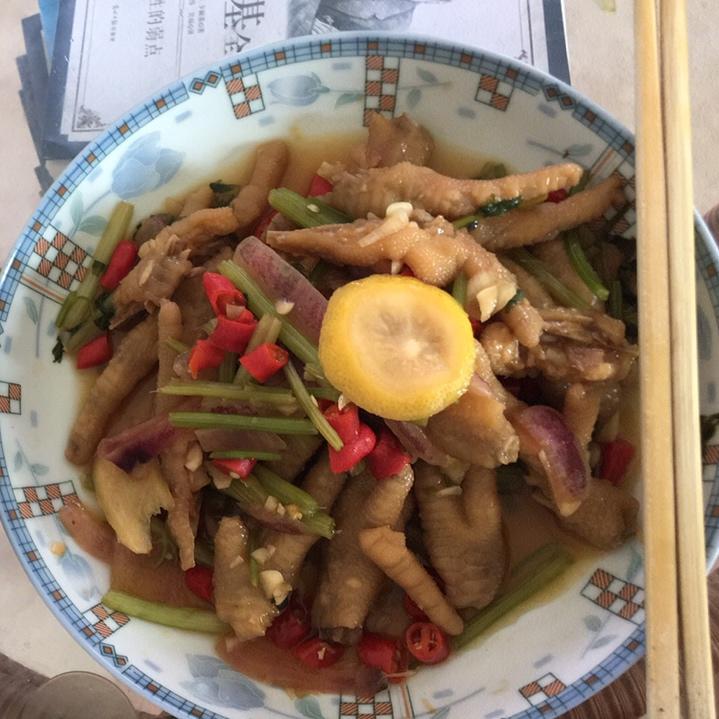抖音网红百香果柠檬凤爪