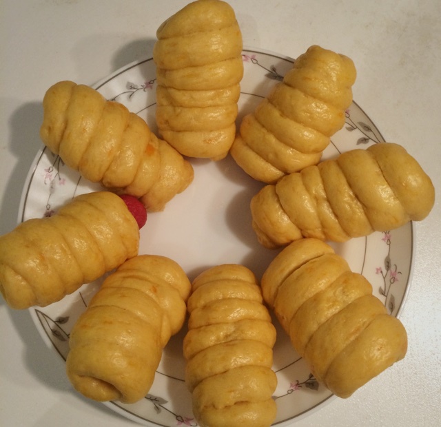 南瓜香肠卷