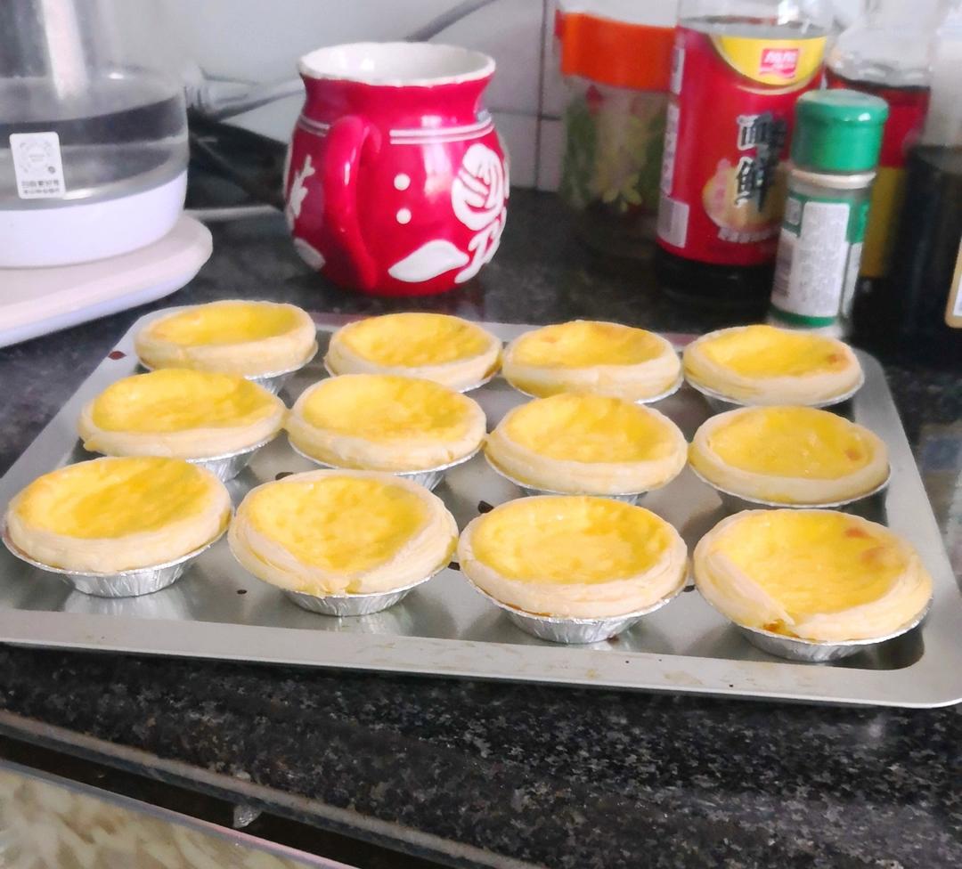 超嫩滑的葡式蛋挞(全蛋版)新手友好『秒杀KFC』