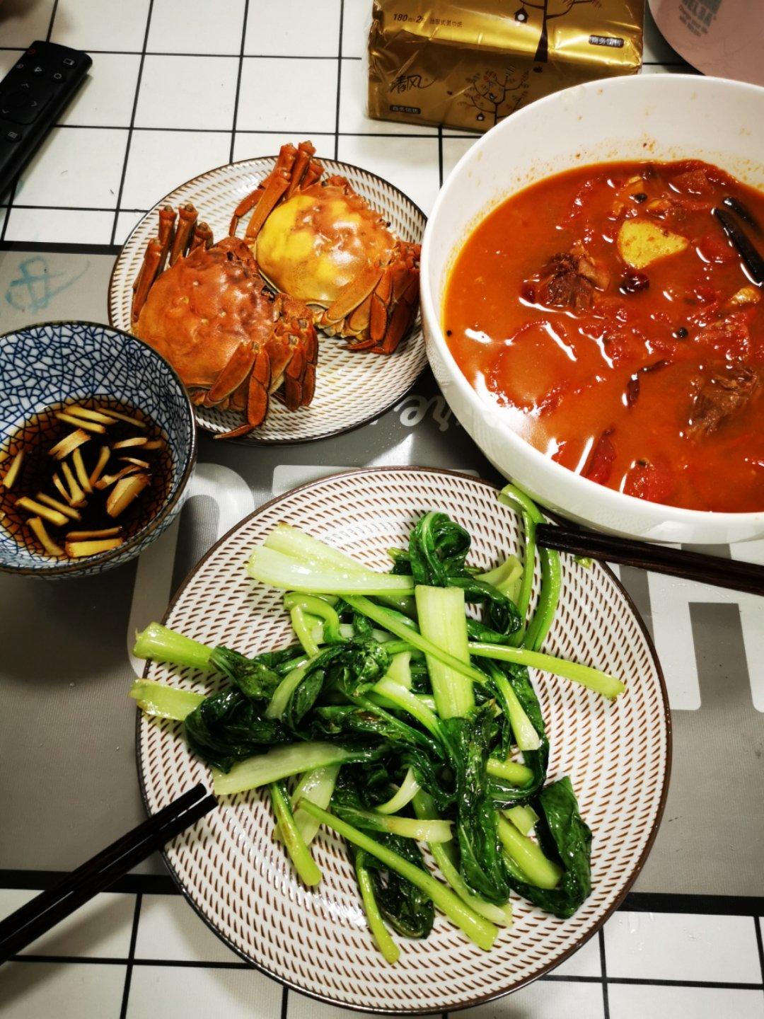 西红柿羊肉煲