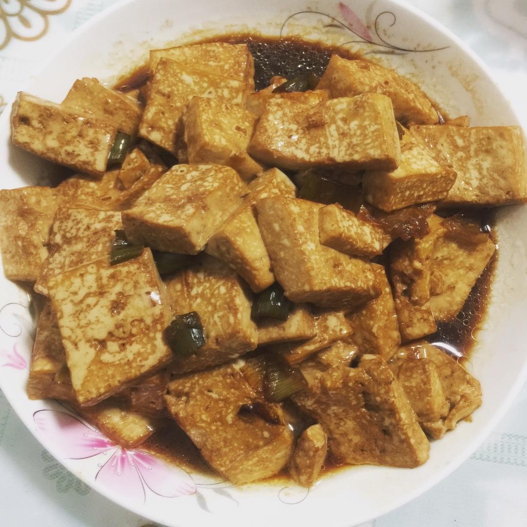 大葱烧豆腐