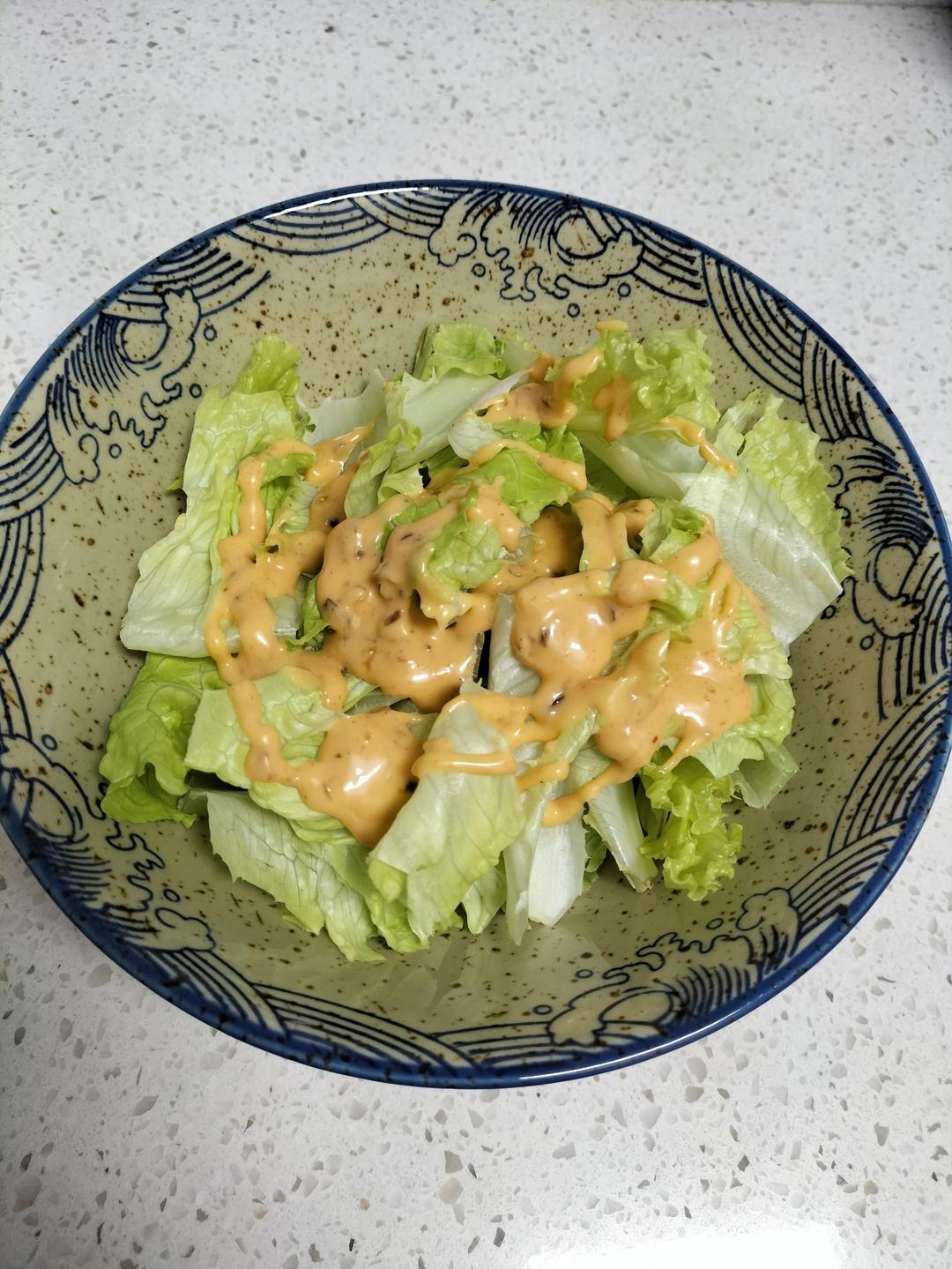 生菜沙拉（沙拉酱试吃）