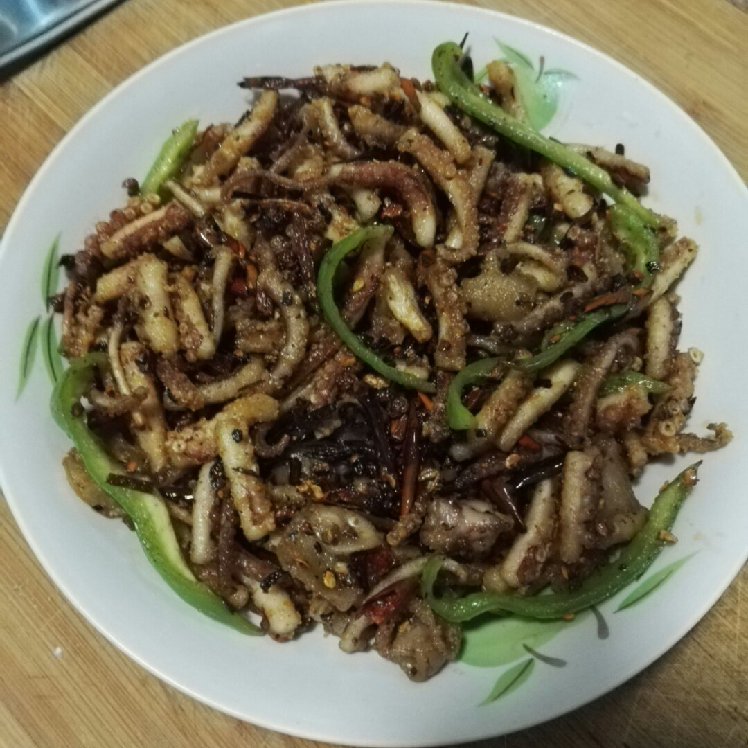干煸鱿鱼须