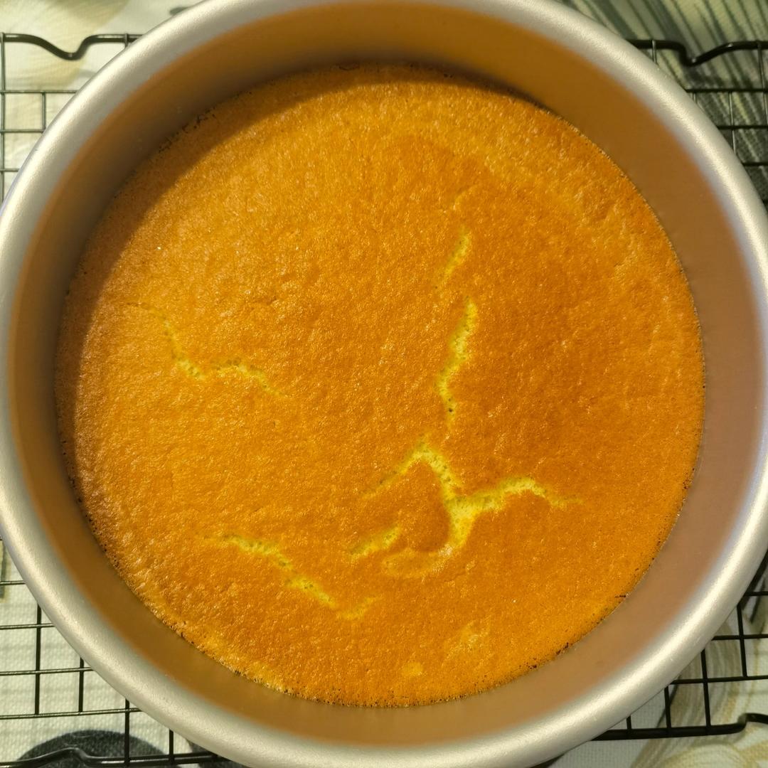 小美版椰子面粉海绵蛋糕-第二次成功啦