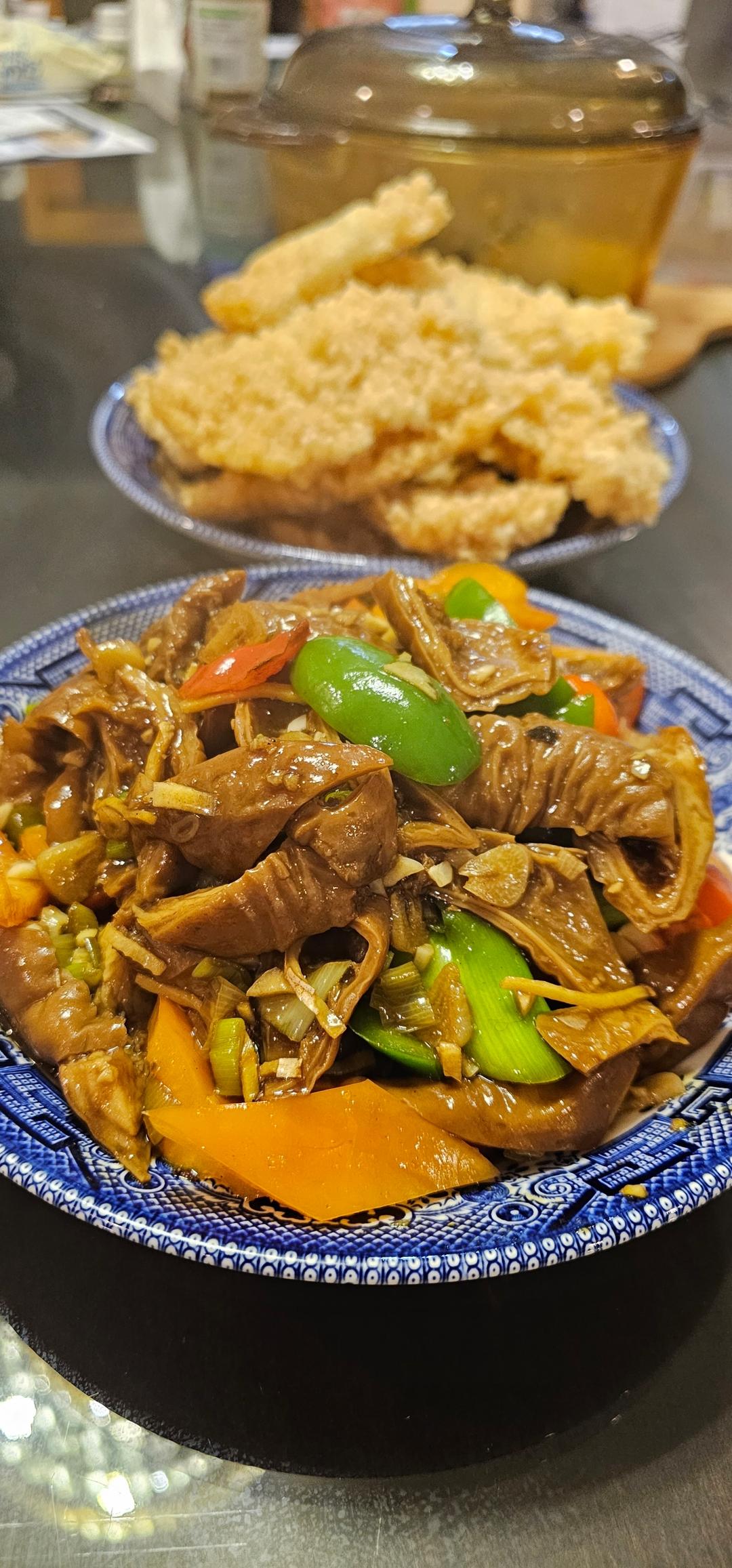 不油腻不油炸入口即化的溜肥肠