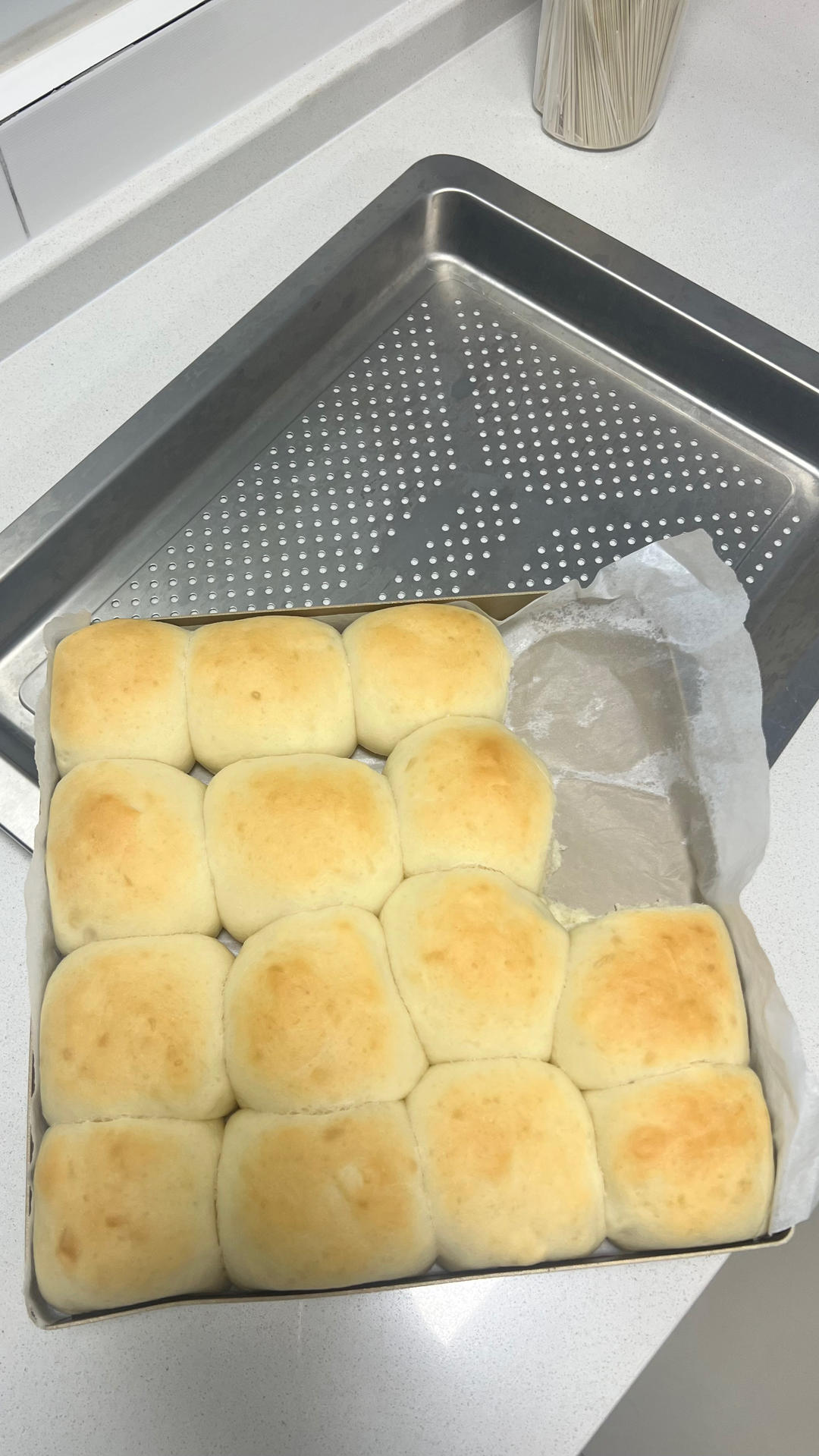 超软的酸奶小餐包