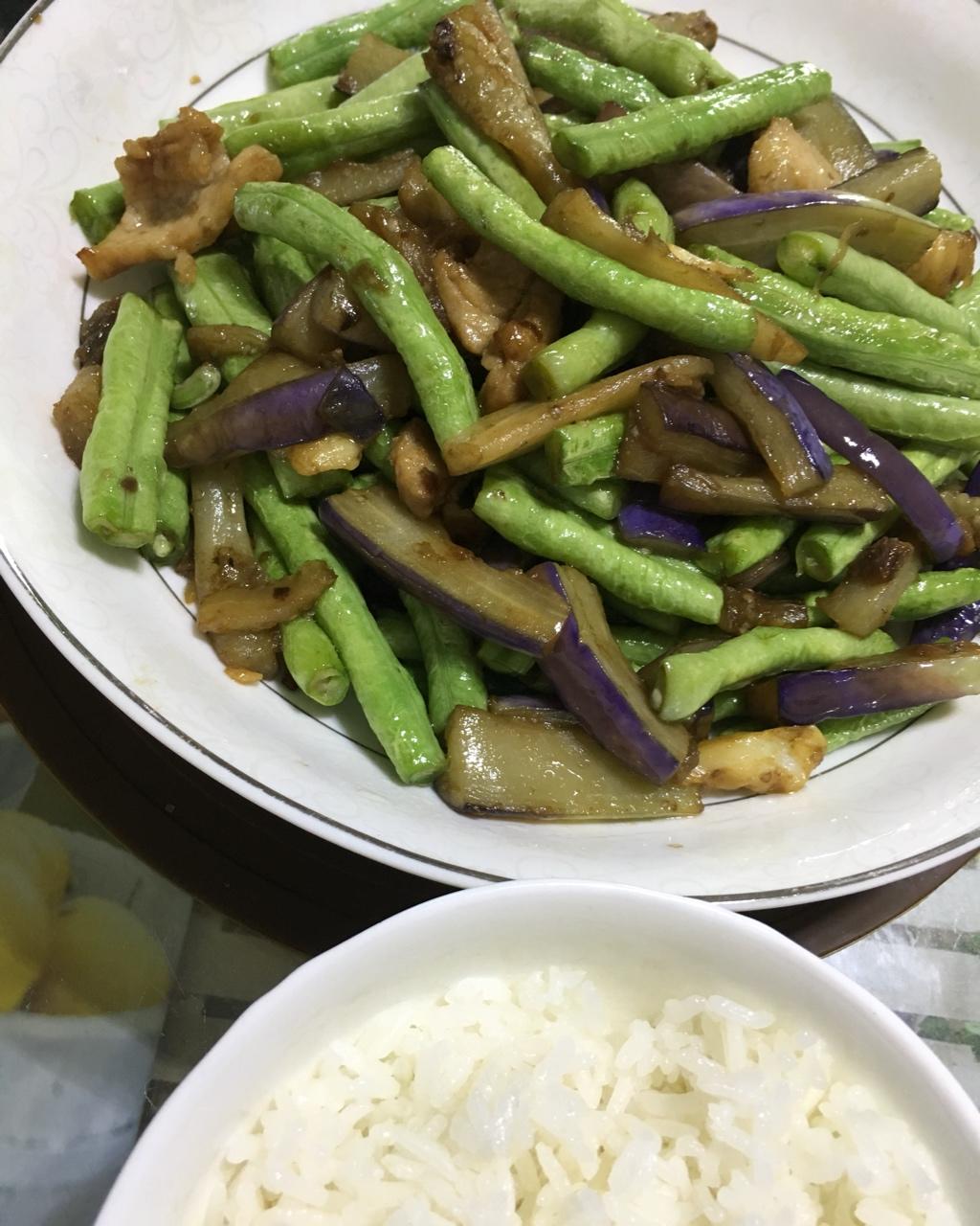 茄子豆角