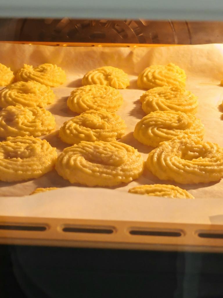 超立体花纹杏仁曲奇饼干