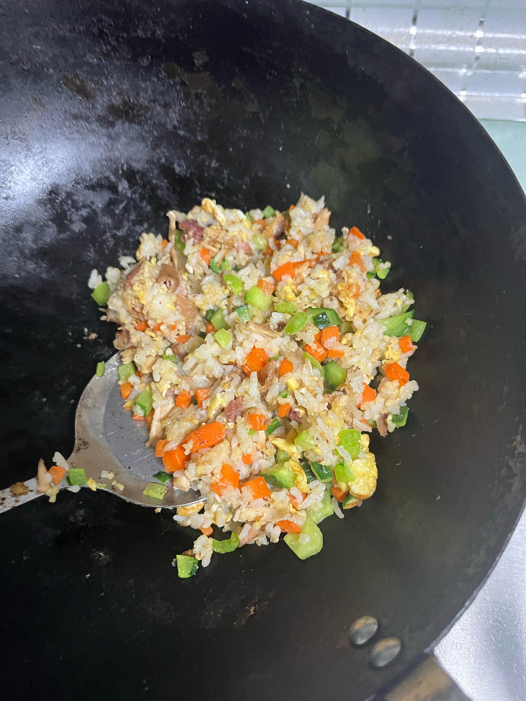 菜蔬蛋炒饭 宇宙无敌好吃‼️