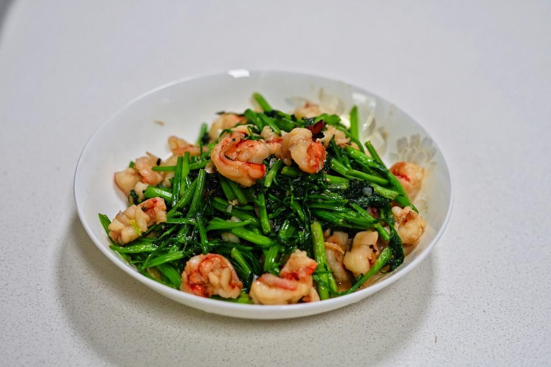 西芹虾仁