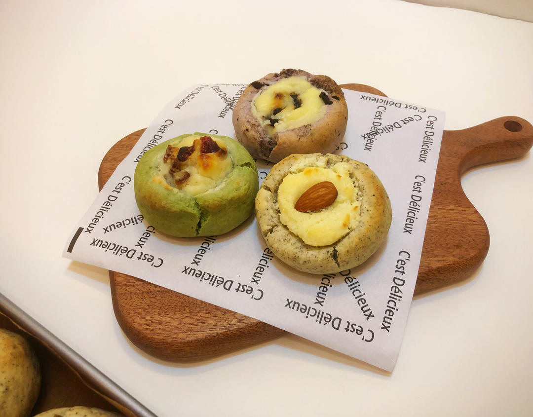 网红抹茶司康
