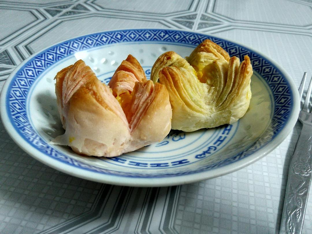 花开富贵之四种口味的椰蓉开口酥