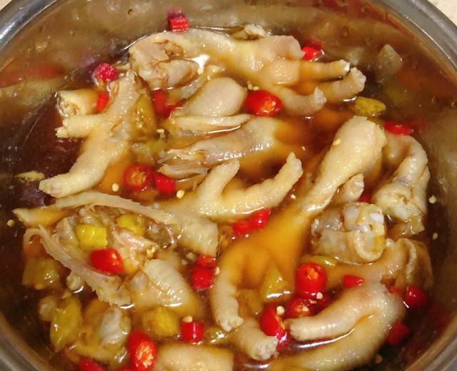 糟卤鸡爪(下方酸辣鸡爪)的做法