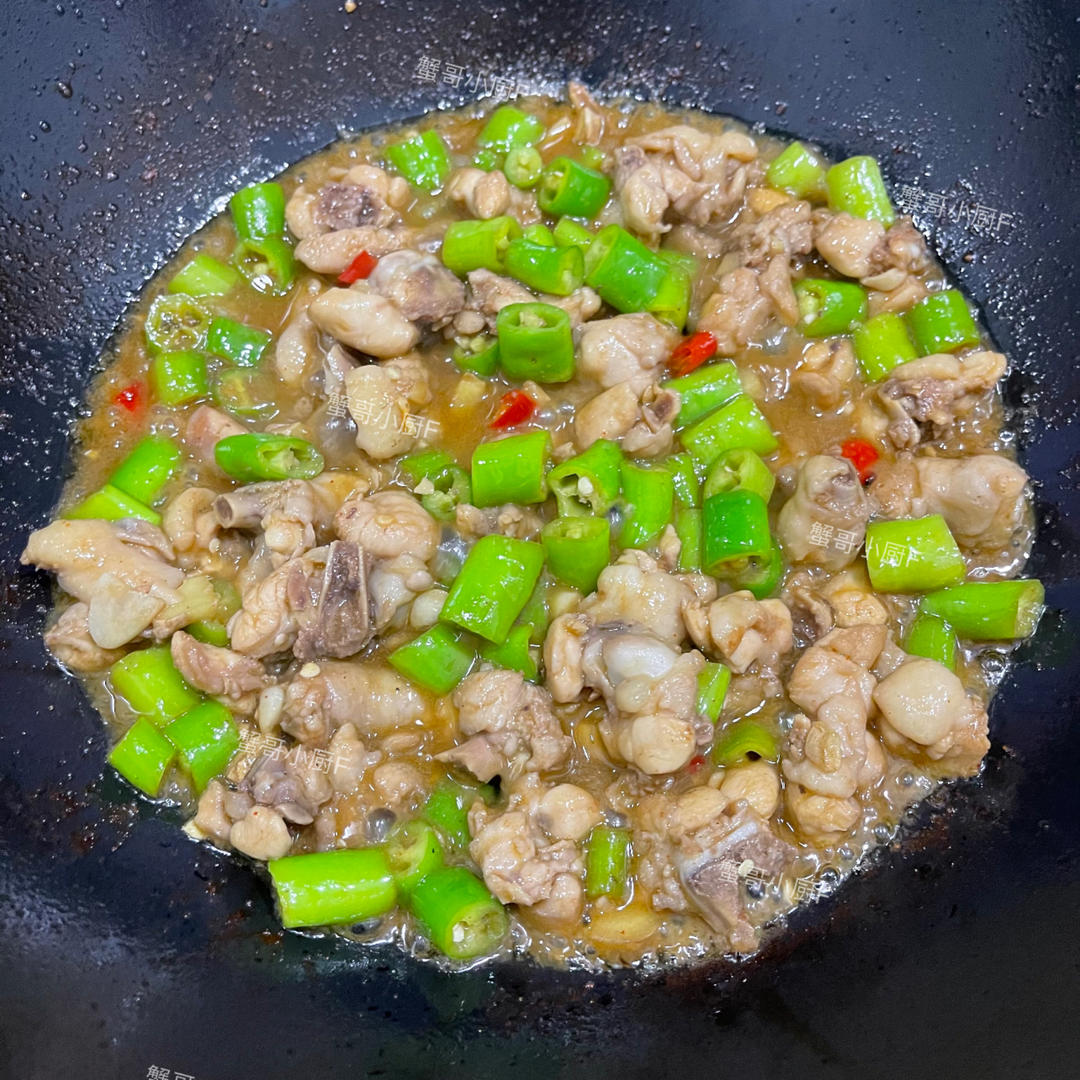 ㊙️椒麻烧鸡块，生炒鸡块，不管是下酒还是下饭都很棒