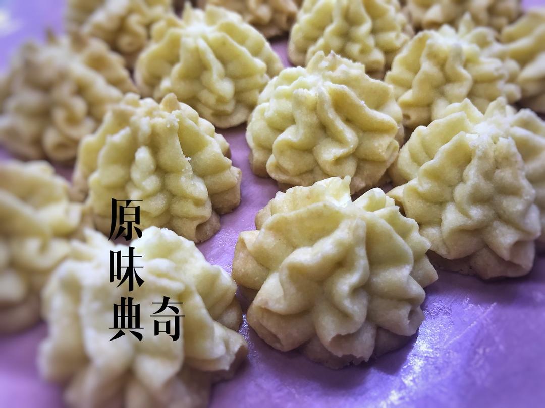 酥的掉渣入口即化网红原味曲奇媲美小熊曲奇