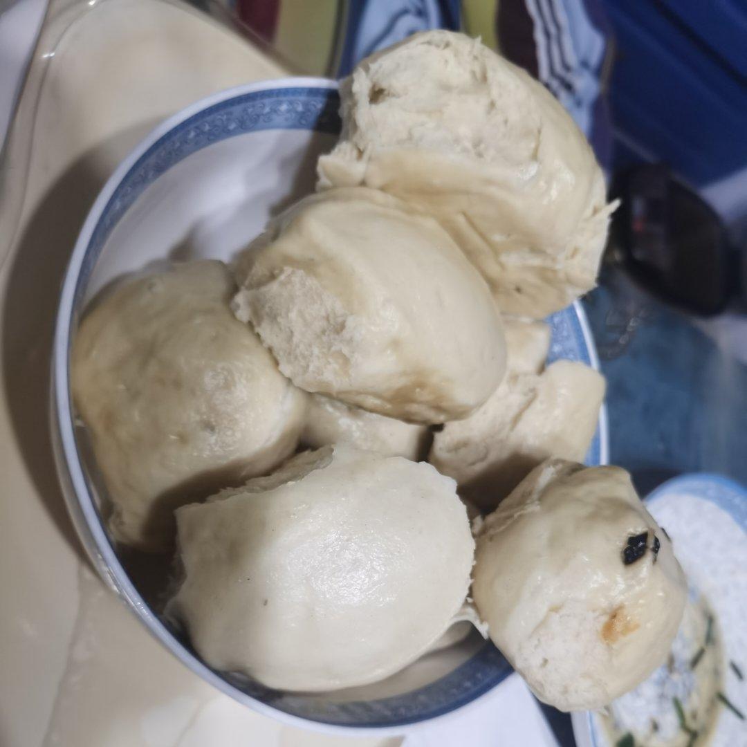 一次发酵，比面包还好吃的全麦馒头