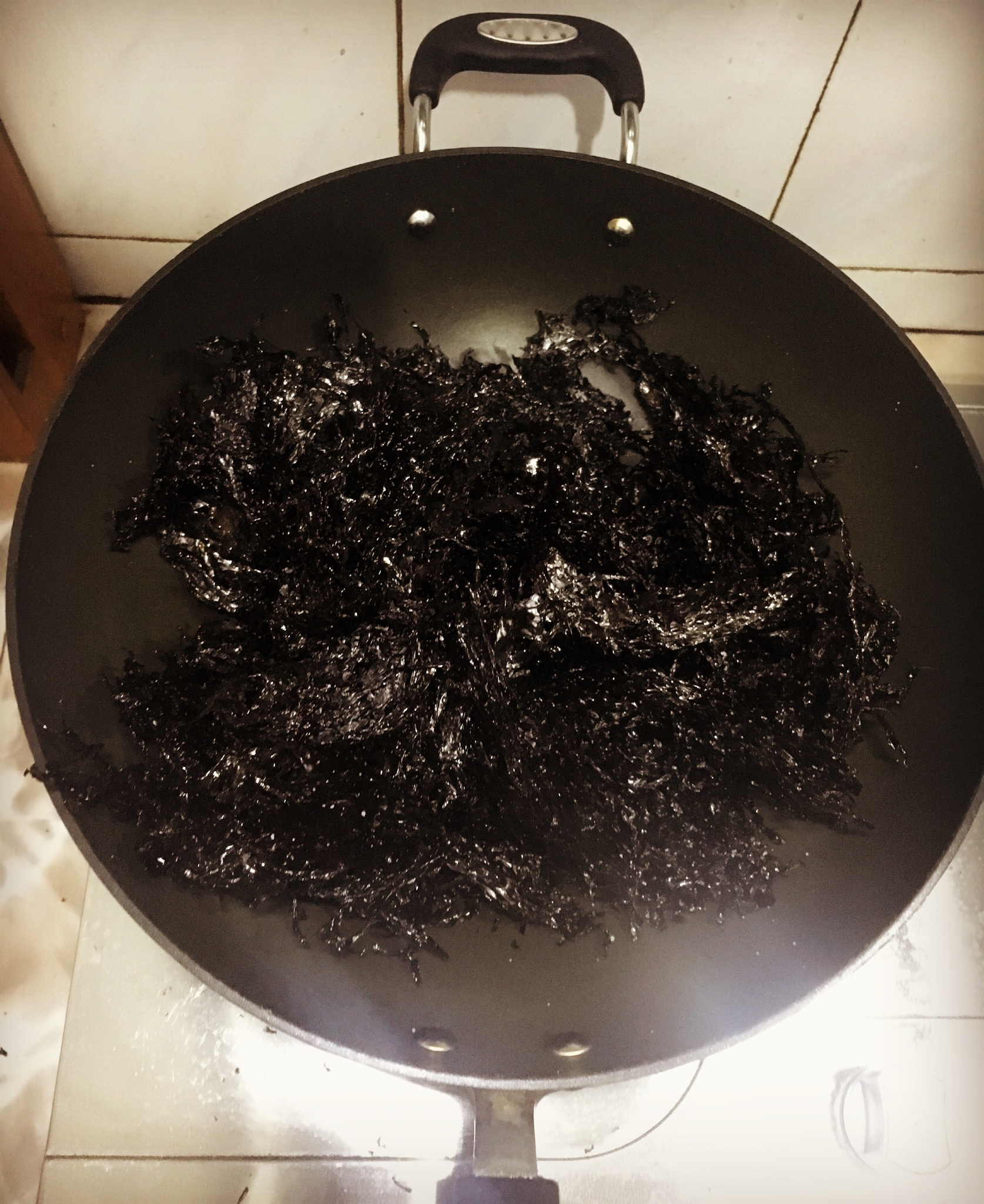 空气炸锅烤紫菜的做法 步骤1