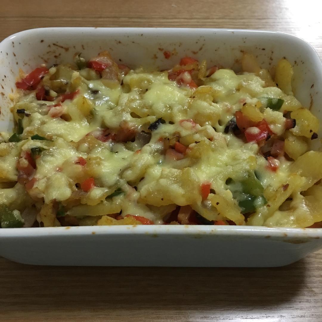 芝士焗土豆泥