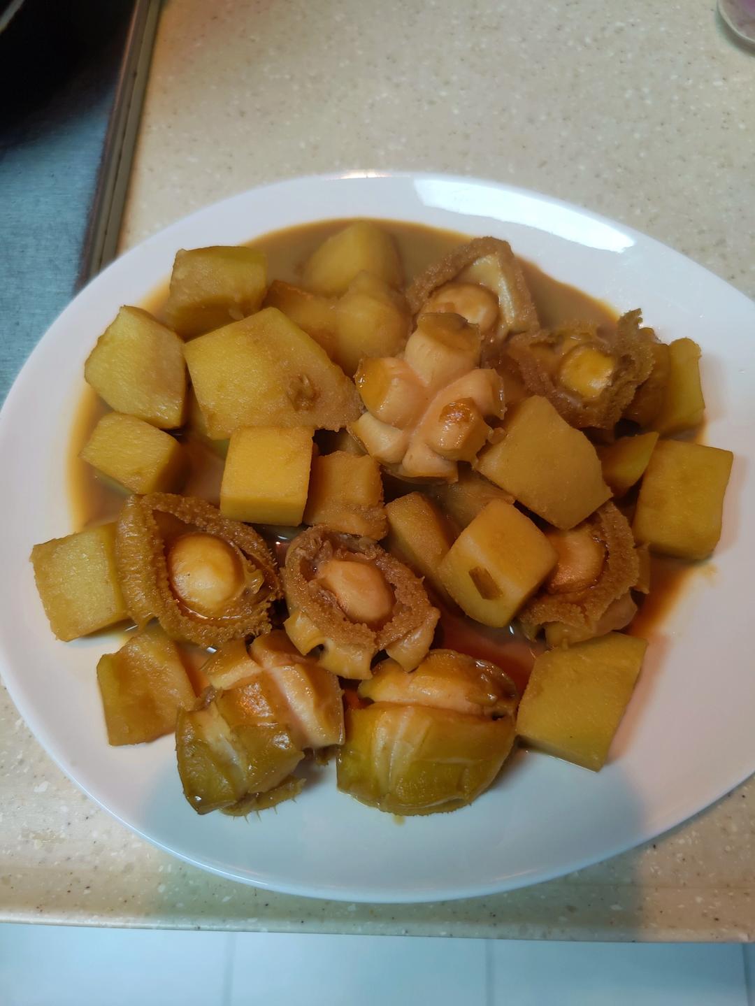 小鲍鱼炖土豆