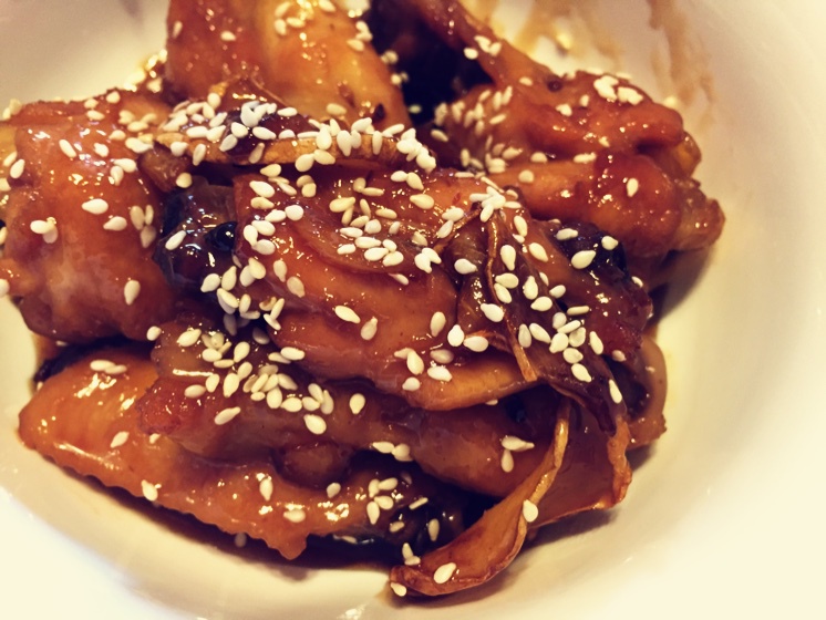 米酒鸡翅