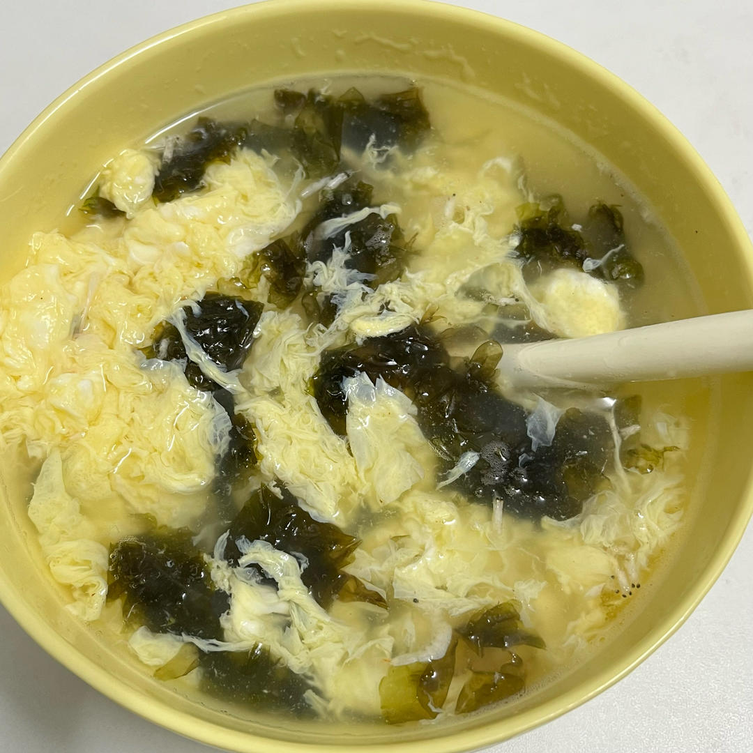 最鲜美好喝的「紫菜蛋花汤」